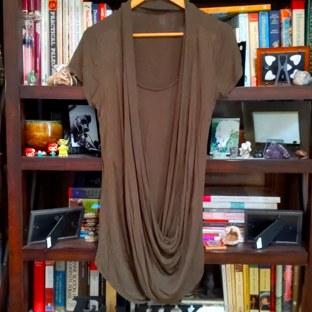 Olive drapery